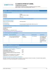 Classics EPDM kit 600ML - SDS